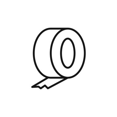 Viski simgesi logosu işareti vektör ana hatları siyah ve beyaz