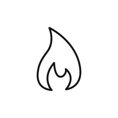 Simge simgesini siyah ve beyaz olarak ateşle