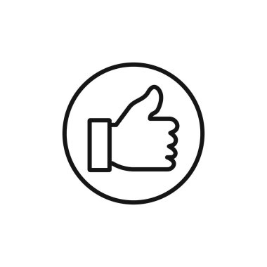 Simge logo işareti vektör ana hatlarını siyah ve beyaz olarak tavsiye et