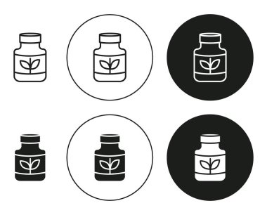 Ek simge vektör sembolü veya imza koleksiyonu siyah ve beyaz ana hatlarıyla belirlendi