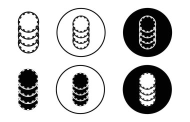 vape pamuk bloknotları simge vektör sembolü veya imza koleksiyonu siyah ve beyaz ana hatlı