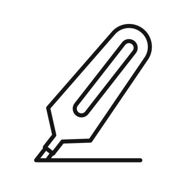 Simge Vektörü simgesini vurgula veya imza koleksiyonunu siyah ve beyaz olarak belirle