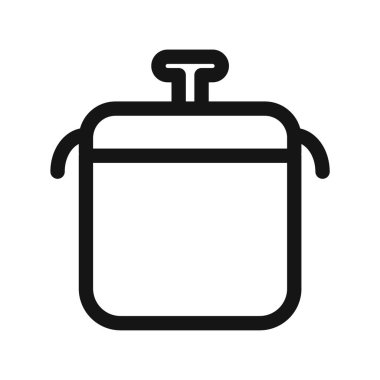 Ot simgesi vektörü sembolü ya da imza koleksiyonu siyah ve beyaz ana hatlarıyla belirlendi