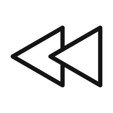 Simge Vektör simgesini geri al veya imza koleksiyonunu siyah ve beyaz olarak belirle