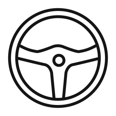 Direksiyon simgesi vektör sembolü ya da imza koleksiyonu siyah ve beyaz ana hatlarıyla belirlendi