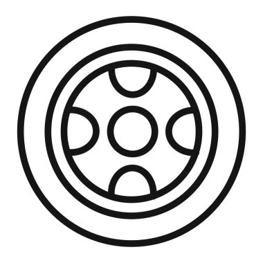 Simge Vektörü sembolü ya da imza koleksiyonu siyah ve beyaz ana hatlarıyla belirlendi