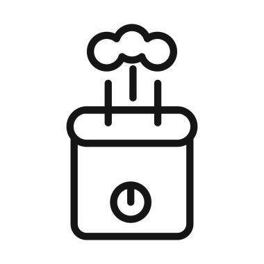 nemlendirici simge vektör sembolü ya da imza koleksiyonu siyah ve beyaz ana hatlarıyla belirlendi