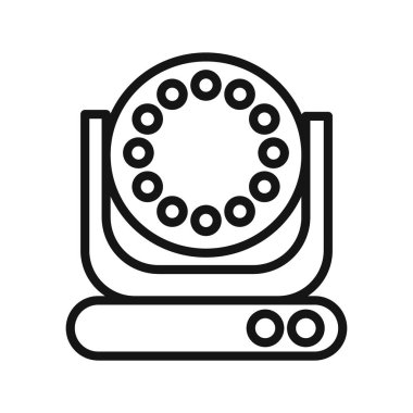 Lazer lambası vektör sembolü ya da imza koleksiyonu siyah ve beyaz ana hatlarıyla ayarlandı