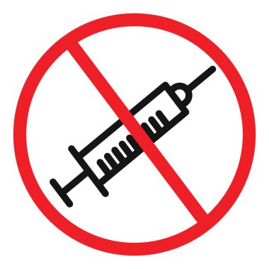 Aşı ikonu taşıyıcı sembolü ya da imza koleksiyonu siyah ve beyaz ana hatlarda değil