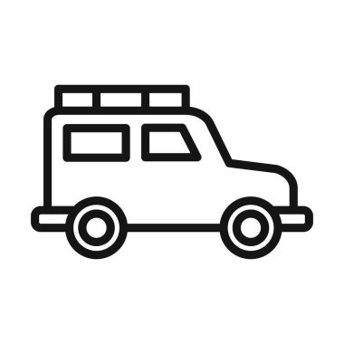 Gezici cip simgesi vektör sembolü veya imza koleksiyonu siyah ve beyaz ana hatlarıyla