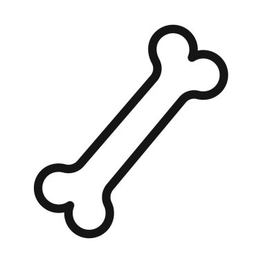 Köpek kemiği ikonu taşıyıcı sembolü ya da imza koleksiyonu siyah ve beyaz ana hatlarıyla belirlendi