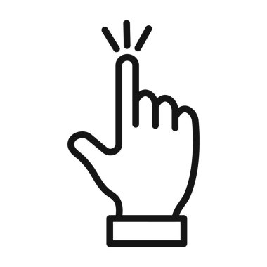 Simge Vektörü simgesine el tıklamak veya imza koleksiyonunu siyah ve beyaz olarak belirlemek