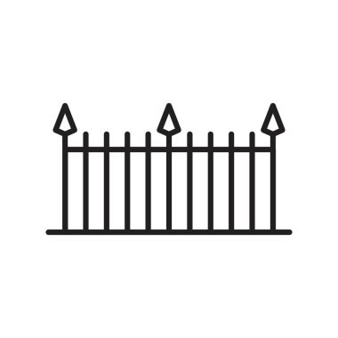 Simge simgesi Siyah çizgi sanat vektörü siyah ve beyaz ana hat koleksiyon işareti