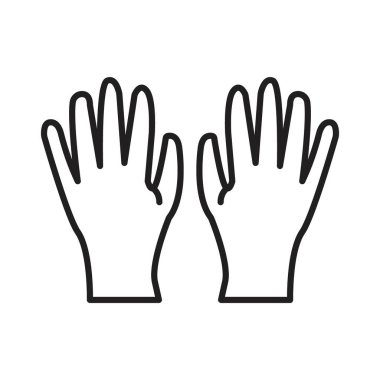 Siyah ve beyaz özet koleksiyon işareti ile siyah çizgi resim vektörü