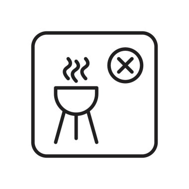 Siyah beyaz taslak koleksiyon işaretinde ızgara işareti yok