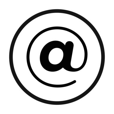 Simge Siyah çizgi sanat vektöründe siyah ve beyaz ana hat koleksiyon işareti