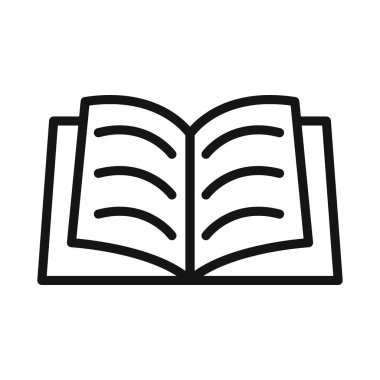 Kitap simgesi vektör logosu koleksiyonu ya da paket grubu