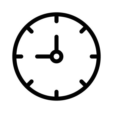 Saat simgesi vektör logosu koleksiyonu veya paket grubu