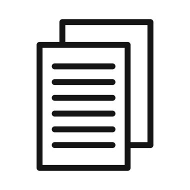 Simge siyah çizgi sanat vektörünü siyah beyaz çizgi koleksiyon işareti ile kopyala