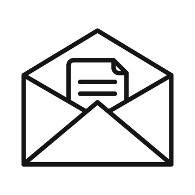 Siyah ve beyaz ana hat koleksiyon işareti ile simge açık sanat vektörü