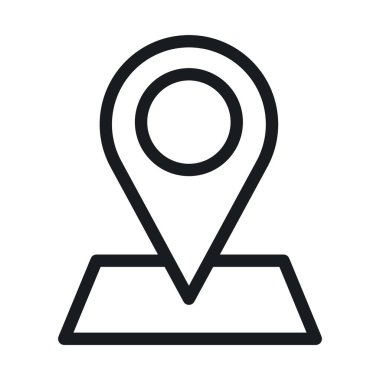 Simge simgesi Siyah çizgi sanat vektörü siyah ve beyaz ana çizgi koleksiyon işareti