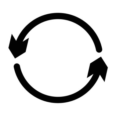 Simge siyah çizgi sanat vektörünü siyah beyaz taslak koleksiyon işareti ile tazele