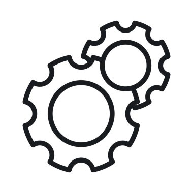 Siyah çizgi sanat vektörünü siyah beyaz taslak koleksiyon işaretinde ayarlar