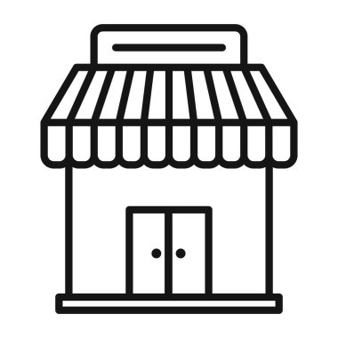 Simge simgesi Siyah çizgi sanat vektörünü siyah ve beyaz ana hat koleksiyon tablosu işaretinde sakla