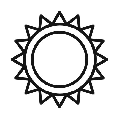 Güneş simgesi vektör logosu koleksiyonu ya da paket grubu