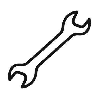 Siyah çizgi sanat vektörünü siyah ve beyaz ana hat koleksiyon işareti ile anahtarla