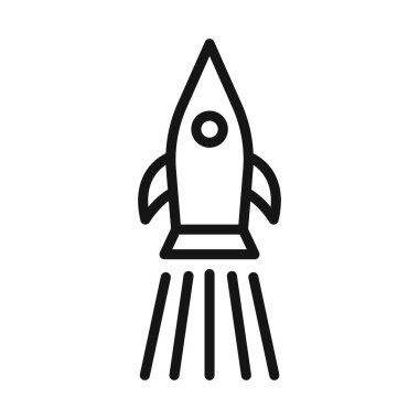 başlangıç simgesi Siyah çizgi sanat vektörünü siyah ve beyaz ana hat koleksiyon işareti ile başlat