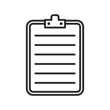 Siyah ve beyaz özet koleksiyon işareti ile atama simgesi Siyah çizgi sanat vektörü