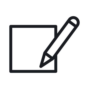 Resim Simgesi Siyah çizgi sanat vektörünü siyah beyaz taslak koleksiyon işaretinde düzenle