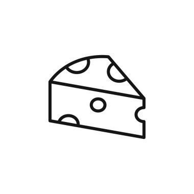 Peynir simgesi taslak koleksiyonu ya da siyah beyaz olarak ayarlanmış