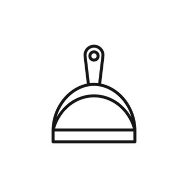 Faraş simgesi özet koleksiyonu ya da siyah beyaz olarak ayarlandı