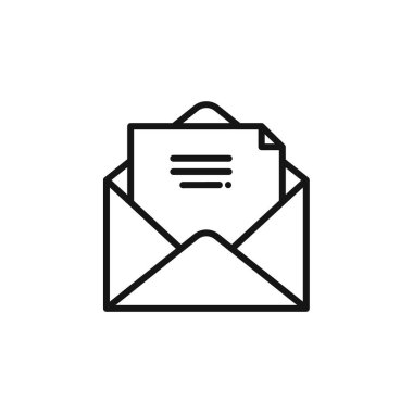 E- posta ileti simgesi özet koleksiyonu ya da siyah beyaz olarak ayarlansın