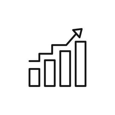 İstatistiksel Yukarıdaki simge ana hatları koleksiyonu veya siyah beyaz olarak ayarlandı