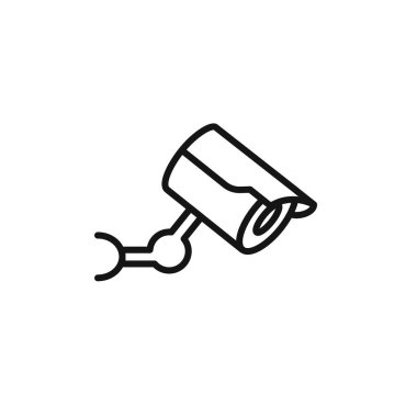 Gözetim simgesi taslak koleksiyonu ya da siyah beyaz olarak ayarlandı