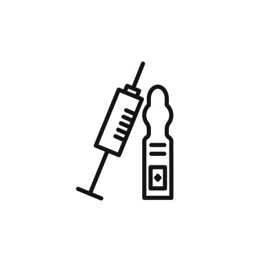 Şişede tıbbi tabela taslak koleksiyonu ya da siyah beyaz olarak ayarlanmış