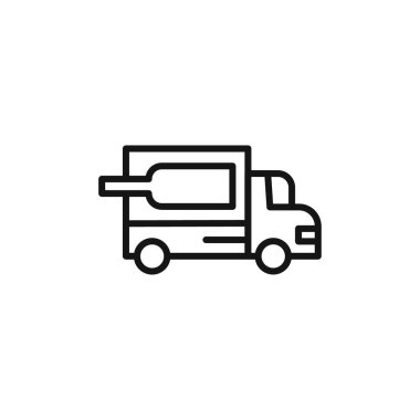 Şarap dağıtım simgesi taslak koleksiyonu ya da siyah beyaz olarak ayarlanır