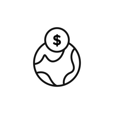 Dünya Ödeme Aktarım simgesi özet koleksiyonu ya da siyah beyaz olarak ayarlandı