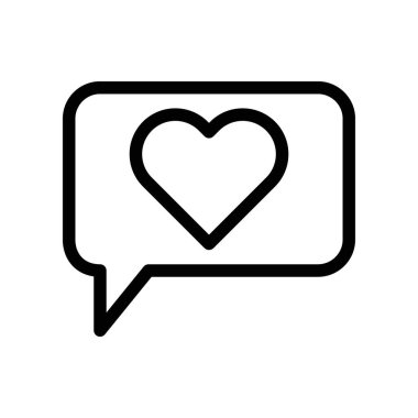 Açıklama simgesi doğrusal logo işareti web için siyah ve beyaz olarak belirlendi