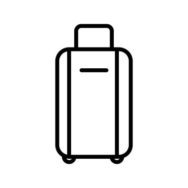 Sandık simgesi doğrusal logo işareti web için siyah beyaz olarak belirlendi