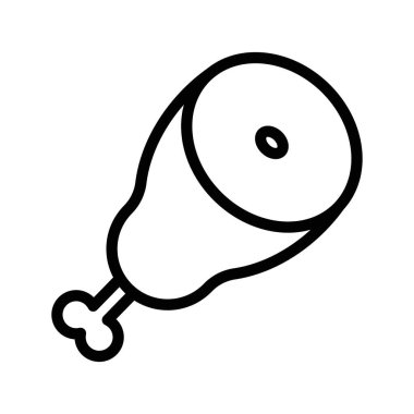 et simgesi doğrusal logo işareti web için siyah ve beyaz olarak koleksiyon