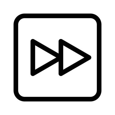 Önceki Arkaplan ok simgesi doğrusal logo işaretini ağ için siyah ve beyaz olarak geri sar