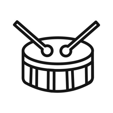 Trampet simgesi vektör çizgisi logosu ya da sembol koleksiyon taslak biçimini ayarla