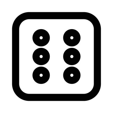 Zar Altı Simgesi ince çizgi ana hatları ve doğrusal vektör işareti ile ayarlandı