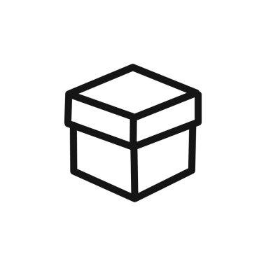 Web uygulaması ui için kutucuk simgesi doğrusal vektör grafik işareti veya sembol seti