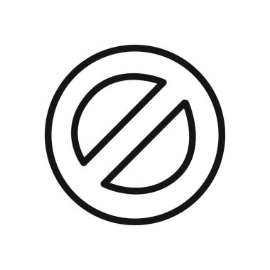 Web uygulaması ui için hiçbir giriş simgesi doğrusal vektör grafik işareti veya sembol ayarlanmadı