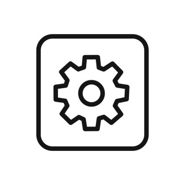 Web uygulaması ui için ikon doğrusal vektör grafik imzası veya sembol ayarla